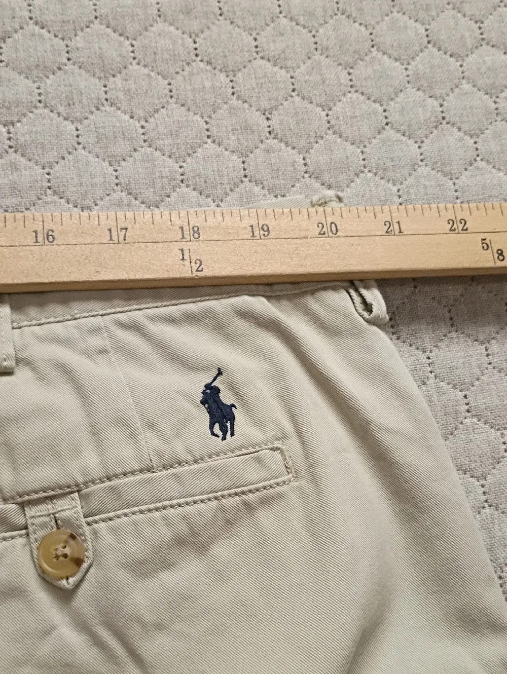 Polo Ralph Lauren Men's 40x34 Chino Pants Light Beige Classic Fit Relaxed